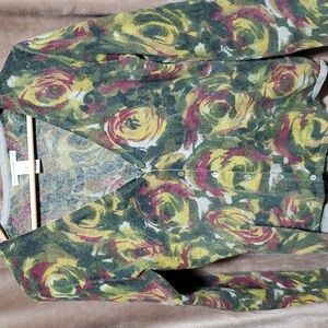 Sarah Spencer Lambswool/Angora  Cardigan Sz Large